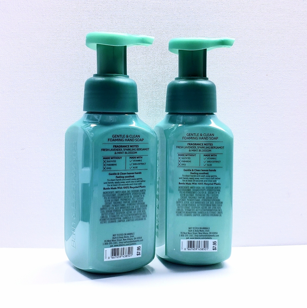 Bath & Body Works CLEAN HOUSE VIBES Gentle & Clean Foaming Hand Soap (2 pcs) - Picture 3 of 3